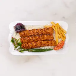 طبق كباب دجاج